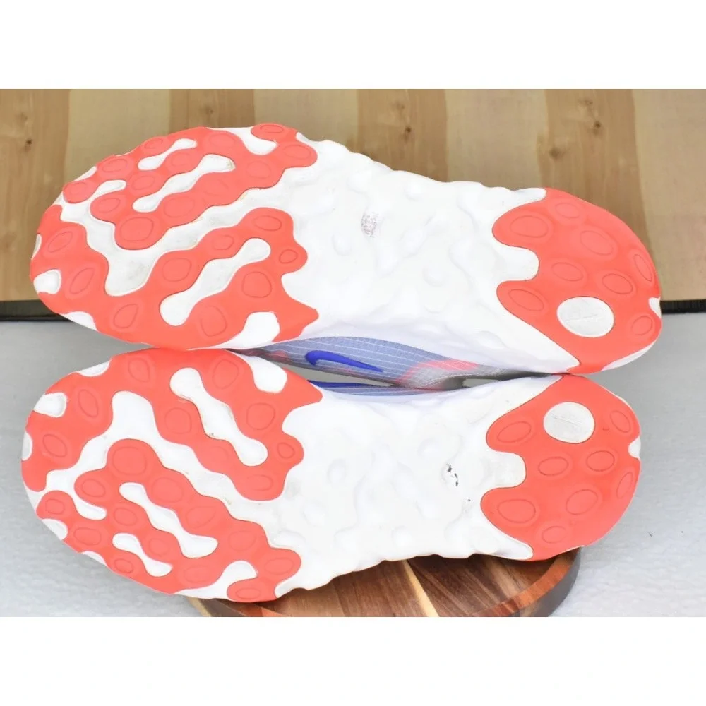 Nike Renew Lucent Men Shoes Size 12 White Royal Crimson Sneakers BQ4235-104